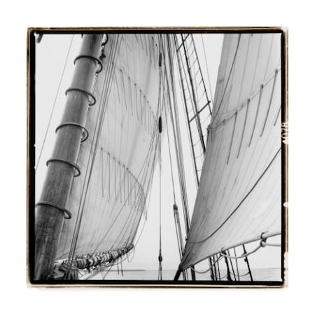 Laura Denardo 'Under Sail Ii' Canvas Art,35x35